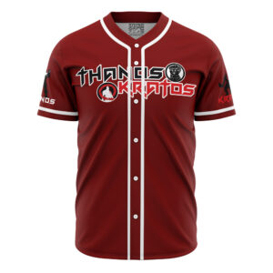 Maillot de baseball Thanos et Kratos Marvel