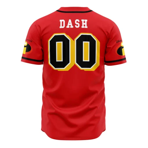 Maillot de baseball Dash Les Indestructibles V2 Disney – Image 3