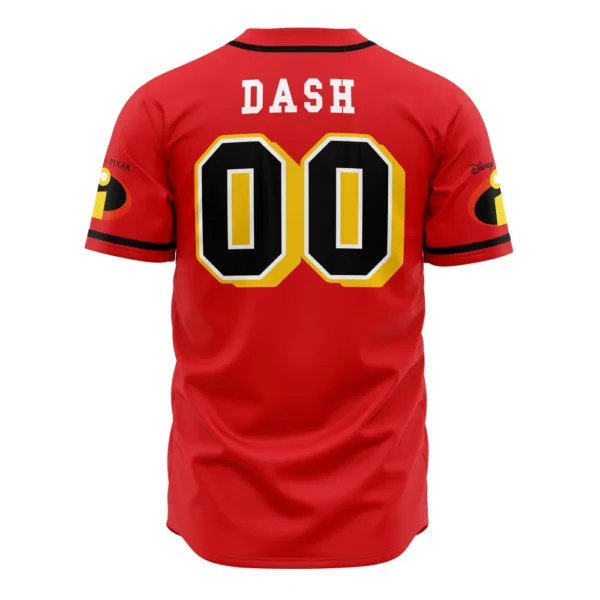 Maillot de baseball Dash Les Indestructibles V2 Disney – Image 3