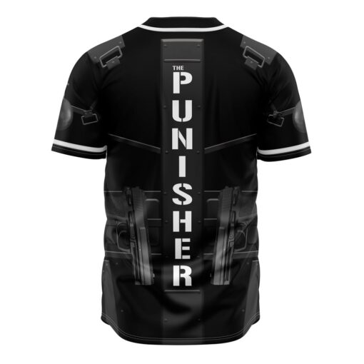 Maillot de baseball The Punisher Cosplay Marvel – Image 3