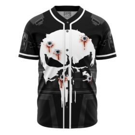 Maillot de baseball The Punisher Cosplay Marvel