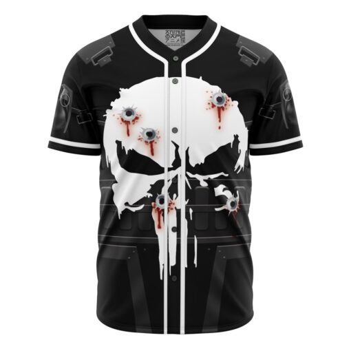 Maillot de baseball The Punisher Cosplay Marvel