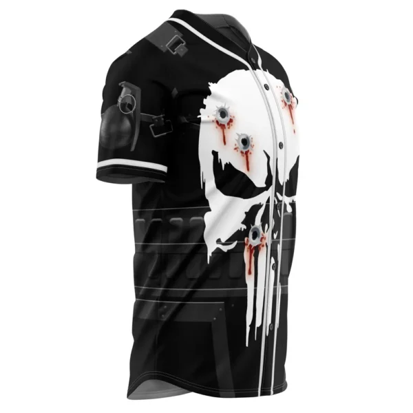 Maillot de baseball The Punisher Cosplay Marvel – Image 2