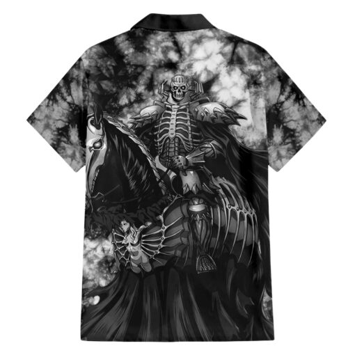 Chemise hawaïenne Chevalier Tête de Mort Berserk Grunge Anime – Image 2
