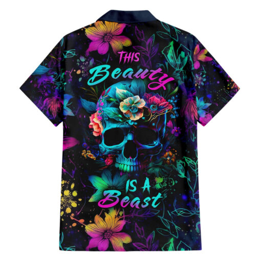Chemise hawaïenne Cette beauté est une bête