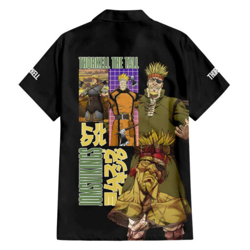 Chemise hawaïenne Thorkell Vinland Saga Anime Japon – Image 2