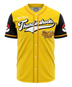 Maillot de baseball Éclair Type Électrique Pokémon