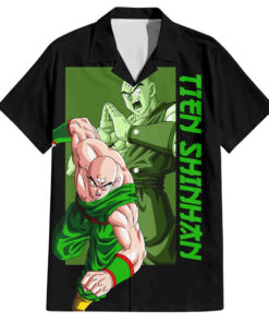 Chemise hawaïenne Tien Shinhan Dragon Ball Z Anime