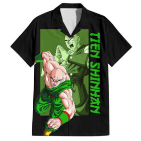 Chemise hawaïenne Tien Shinhan Dragon Ball Z Anime
