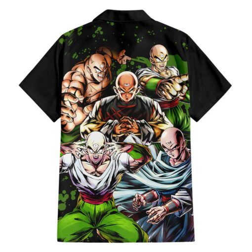 Chemise hawaïenne Tien Shinhan Dragon Ball Z Anime – Image 2