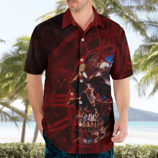 Chemise hawaïenne Il est temps de lâcher un peu d’enfer !! – Image 3