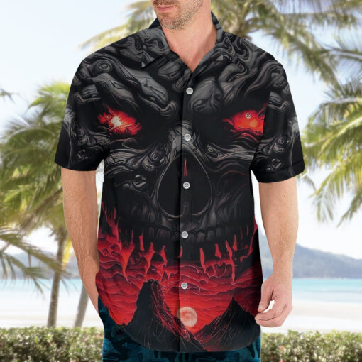 Chemise hawaïenne Il est temps de lâcher un peu d’enfer !! – Image 3