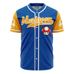 Maillot de baseball Toad Royaume Champignon Mario Bros