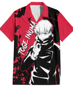 Chemise hawaïenne Toge Inumaki Jujutsu Kaisen Style Manga