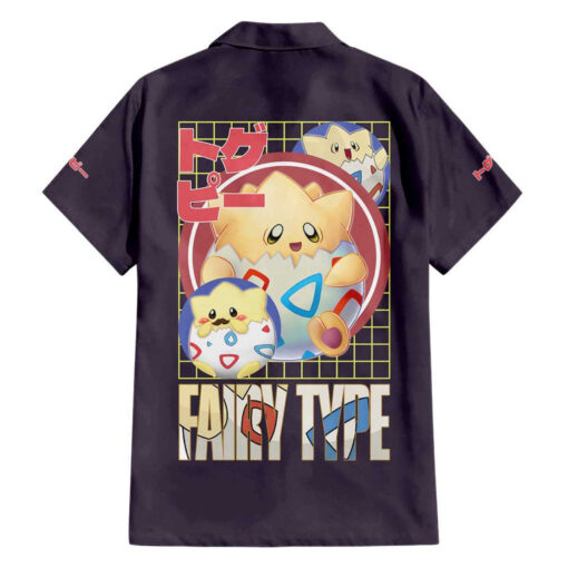 Chemise hawaïenne Togepi Poke Anime – Image 2