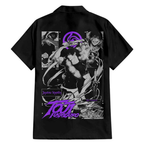 Chemise hawaïenne Toji Fushiguro Jujutsu Kaisen Anime – Image 2