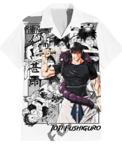Chemise hawaïenne Toji Fushiguro Jujutsu Kaisen Anime Mix Manga