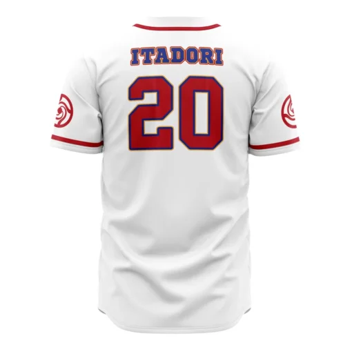 Maillot de baseball Lycée Jujutsu de Tokyo Itadori Jujutsu Kaisen – Image 2