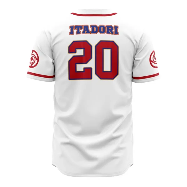 Maillot de baseball Lycée Jujutsu de Tokyo Itadori Jujutsu Kaisen – Image 2