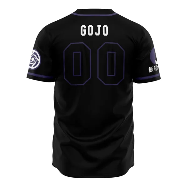 Maillot de baseball Préfecture de Tokyo Gojo Jujutsu Kaisen – Image 2
