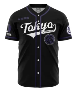 Maillot de baseball Préfecture de Tokyo Gojo Jujutsu Kaisen