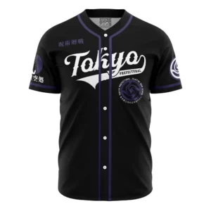 Maillot de baseball Préfecture de Tokyo Gojo Jujutsu Kaisen