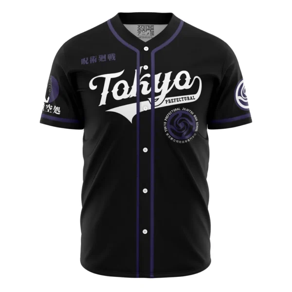 Maillot de baseball Préfecture de Tokyo Gojo Jujutsu Kaisen