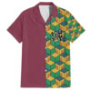 Chemise hawaïenne Tomioka Giyu Haori Demon Slayer Anime