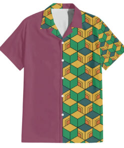 Chemise hawaïenne Tomioka Giyuu