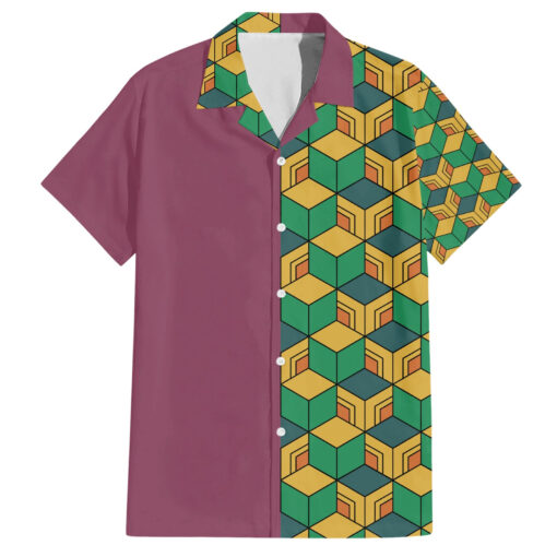 Chemise hawaïenne Tomioka Giyuu