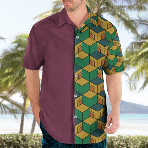 Chemise hawaïenne Tomioka Giyuu – Image 3