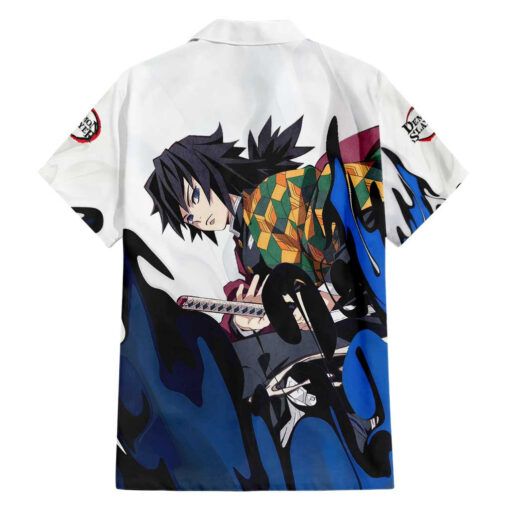Chemise hawaïenne Tomioka Gyu Demon Slayer Anime – Image 2