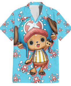 Chemise hawaïenne Tony Tony Chopper Movie Rouge