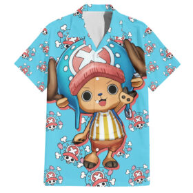 Chemise hawaïenne Tony Tony Chopper Movie Rouge