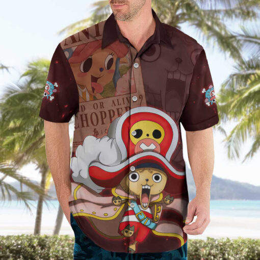 Chemise hawaïenne Tony Tony Chopper One Piece Anime – Image 3