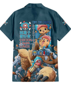 Chemise hawaïenne Tony Tony Chopper One Piece Anime V3