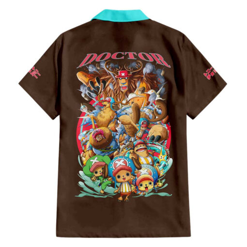 Chemise hawaïenne Tony Tony Chopper One Piece Anime V4