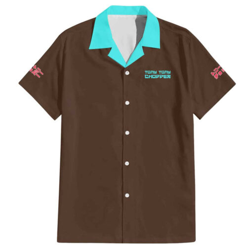 Chemise hawaïenne Tony Tony Chopper One Piece Anime V4 – Image 2