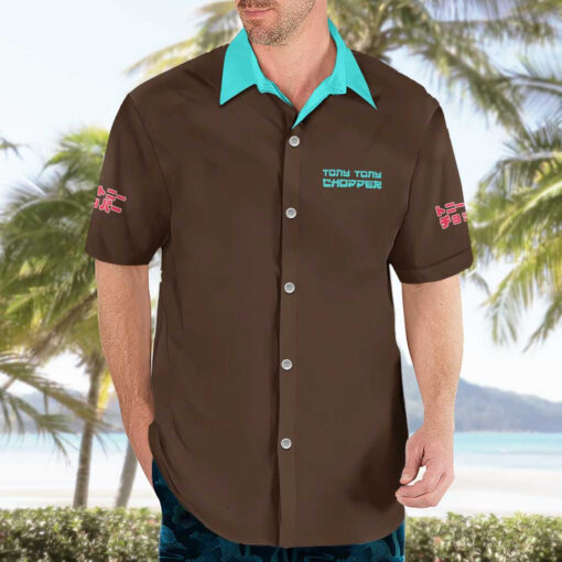 Chemise hawaïenne Tony Tony Chopper One Piece Anime V4 – Image 3