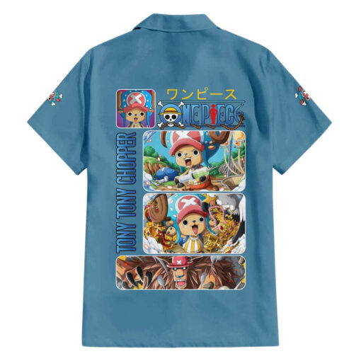 Chemise hawaïenne Tony Tony Chopper Straw Hat One Piece Anime – Image 2
