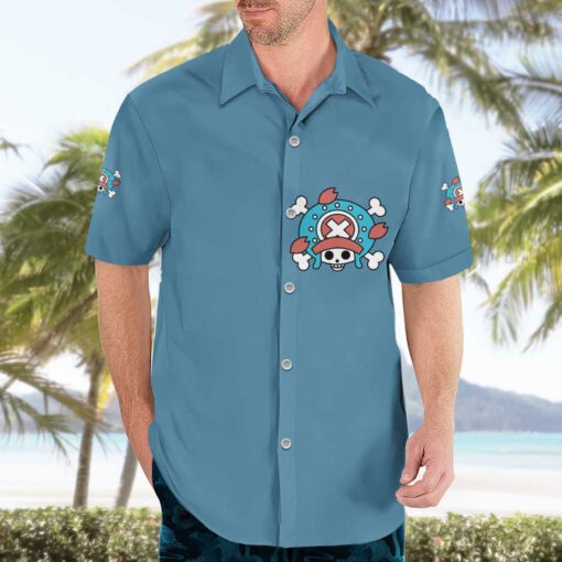 Chemise hawaïenne Tony Tony Chopper Straw Hat One Piece Anime – Image 3
