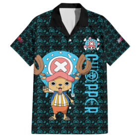 Chemise hawaïenne Tony Tony Chopper Straw Hat Team One Piece Anime