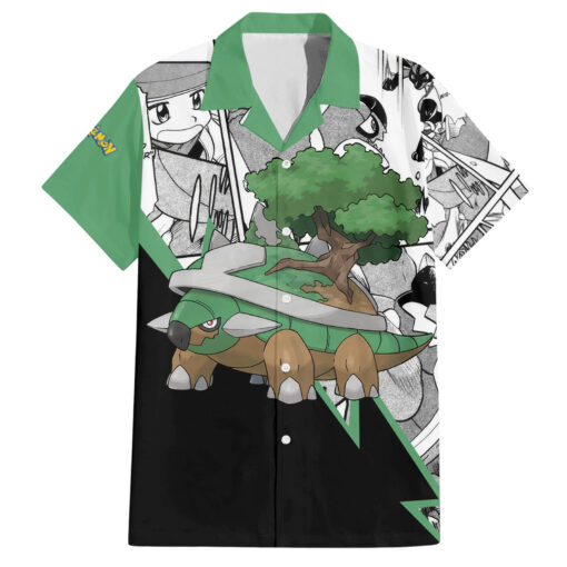 Chemise hawaïenne Torterra Anime