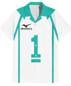 Chemise hawaïenne Toru Oikawa Aoba Johsai