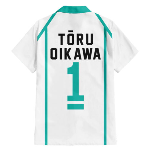 Chemise hawaïenne Toru Oikawa Aoba Johsai – Image 2