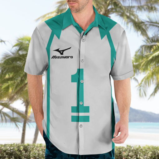 Chemise hawaïenne Toru Oikawa Aoba Johsai – Image 3