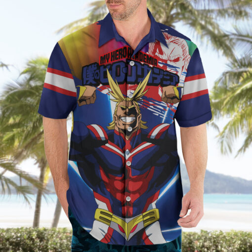 Chemise hawaïenne Toshinori Yagi My Hero Academia Anime – Image 3