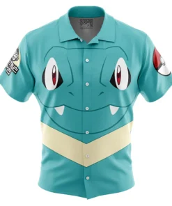 Chemise hawaïenne Visage Carapuce Pokémon