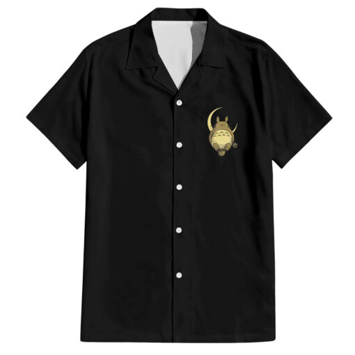 Chemise hawaïenne Totoro Film d'Animation Vintage Rétro TS07