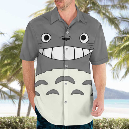 Chemise hawaïenne Totoro Mon Voisin Totoro Anime – Image 3